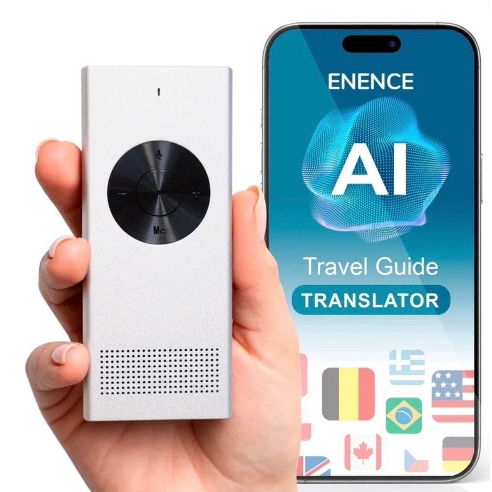 Enence Instant Translator Handheld Device Language Assistant Wireless NEW
